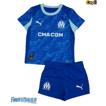 Olympique de Marseille Echipament de Fotbal Replică 2025-26 Copii Treilea (+ Șorturi)